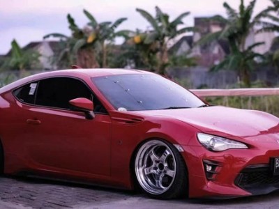 The classic hit Toyota 86 Bagged extraordinary low-lying charm