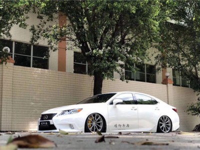 Eclectic Lexus ES Bagged society low lying style