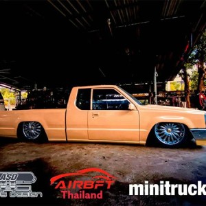 Thailand Pickup truck Bagged super cool modified style