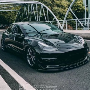 The Perfect Fusion: Tesla Model 3 and the “Bagged” Suspension Upgrade