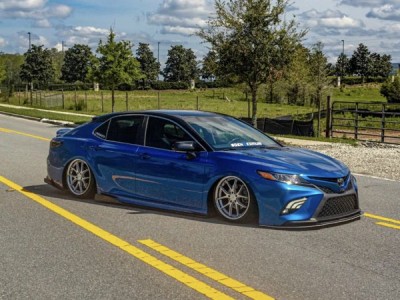 Bagged Toyota Camry: A Transformation in New Energy Customization