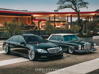 Reviving Heritage: Transforming the Mercedes-Benz W108 into a Bagged Custom Masterpiece