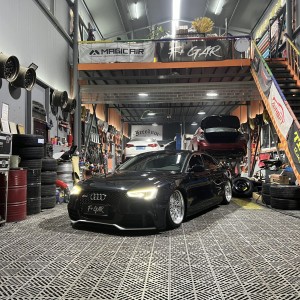 The Ultimate Transformation: Audi A5 Bagged Custom Build