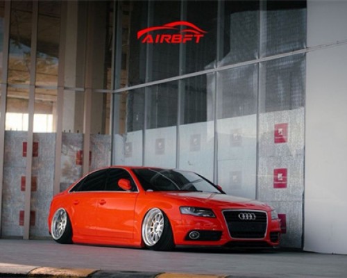 Elevate Style and Performance: Bagged Audi A4