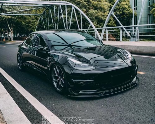 The Perfect Fusion: Tesla Model 3 and the “Bagged” Suspension Upgrade