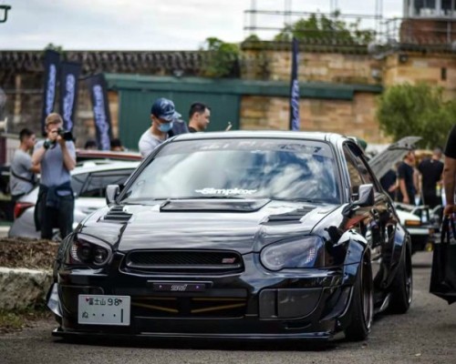 “Unleash the Panther: Bagged Transformation for Subaru Black Panther”