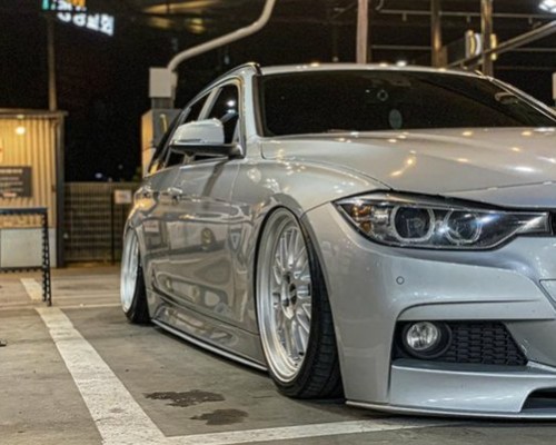The BMW 3 Series Travel Version Bagged: A Stylish and Adventurous Customization